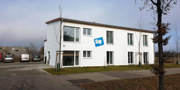 Abbildung des SHI Gebäudetechnik Firmengebäudes