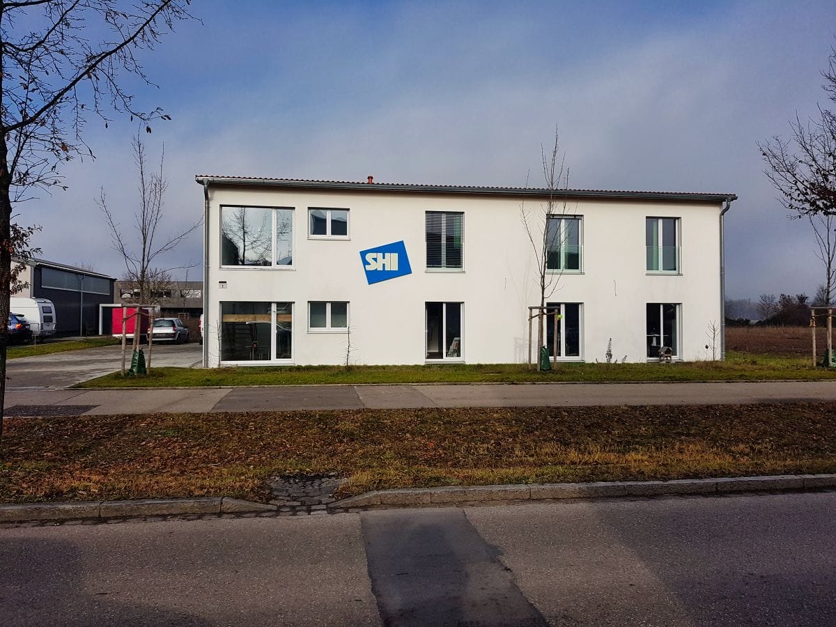 Abbildung des SHI Gebäudetechnik Firmengebäudes