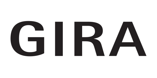 Gira Logo in Schwarz – Partner von SHI für KNX, Smart-Home, Schalterprogramme und Türsprechanlagen