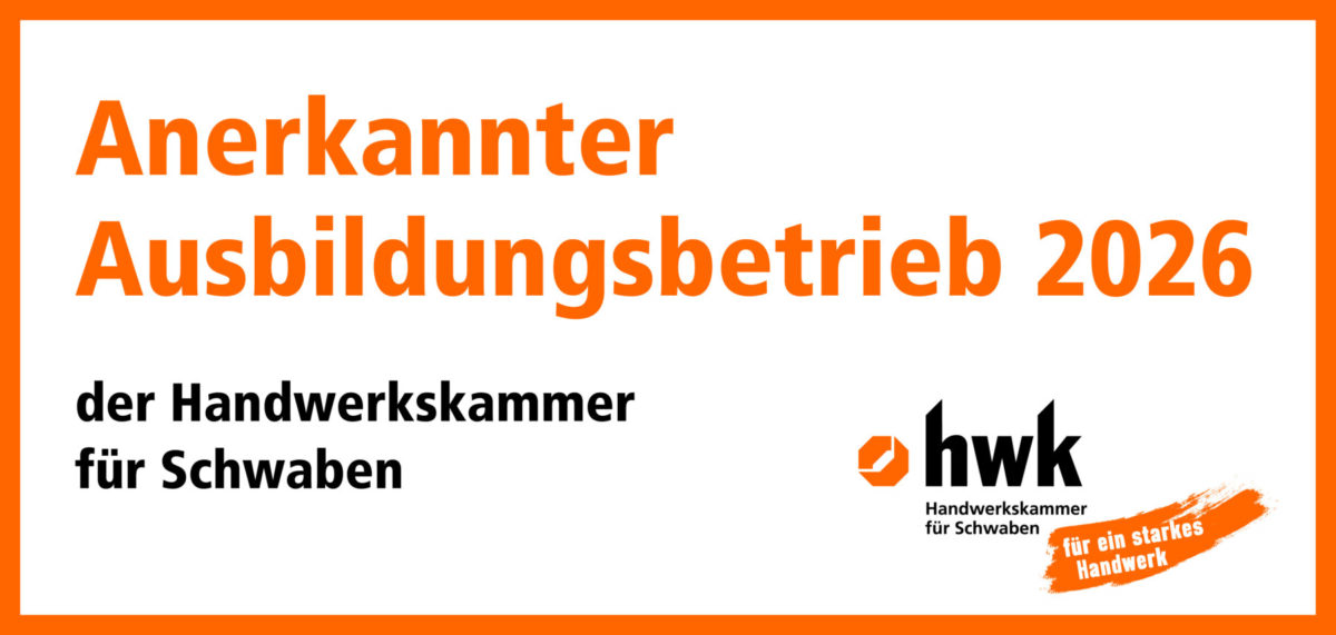 HWK - Anerkannter Ausbildungsbetrieb 2026